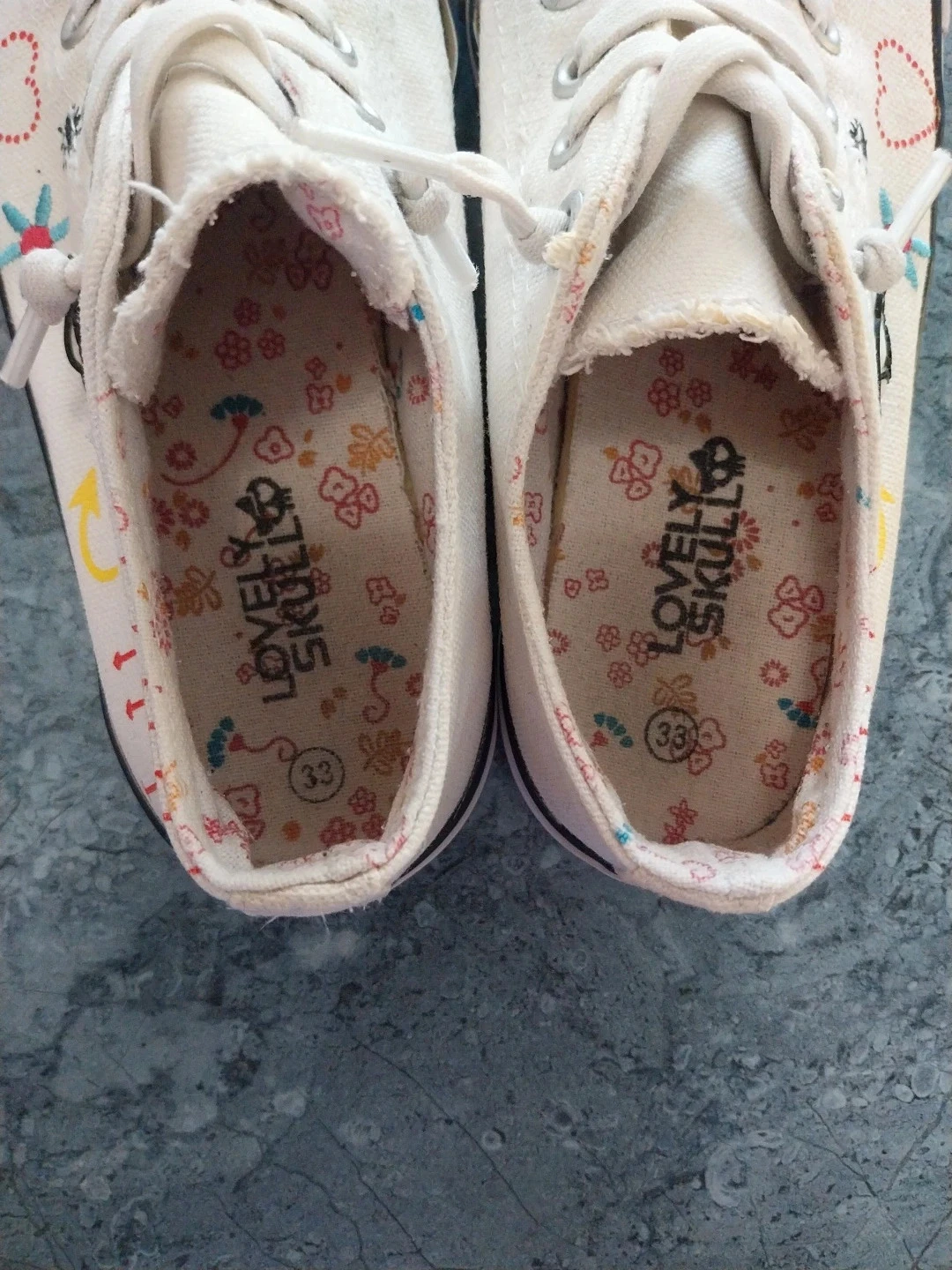 Canvas sneaker Size 33 – photo 7